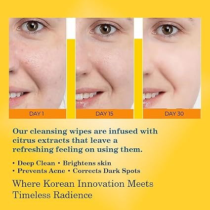 हल्दी कोजिक एसिड क्लींजिंग पैड्स