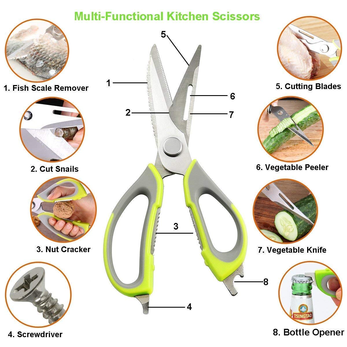 MULTIPURPOSE KITCHEN SCISSOR