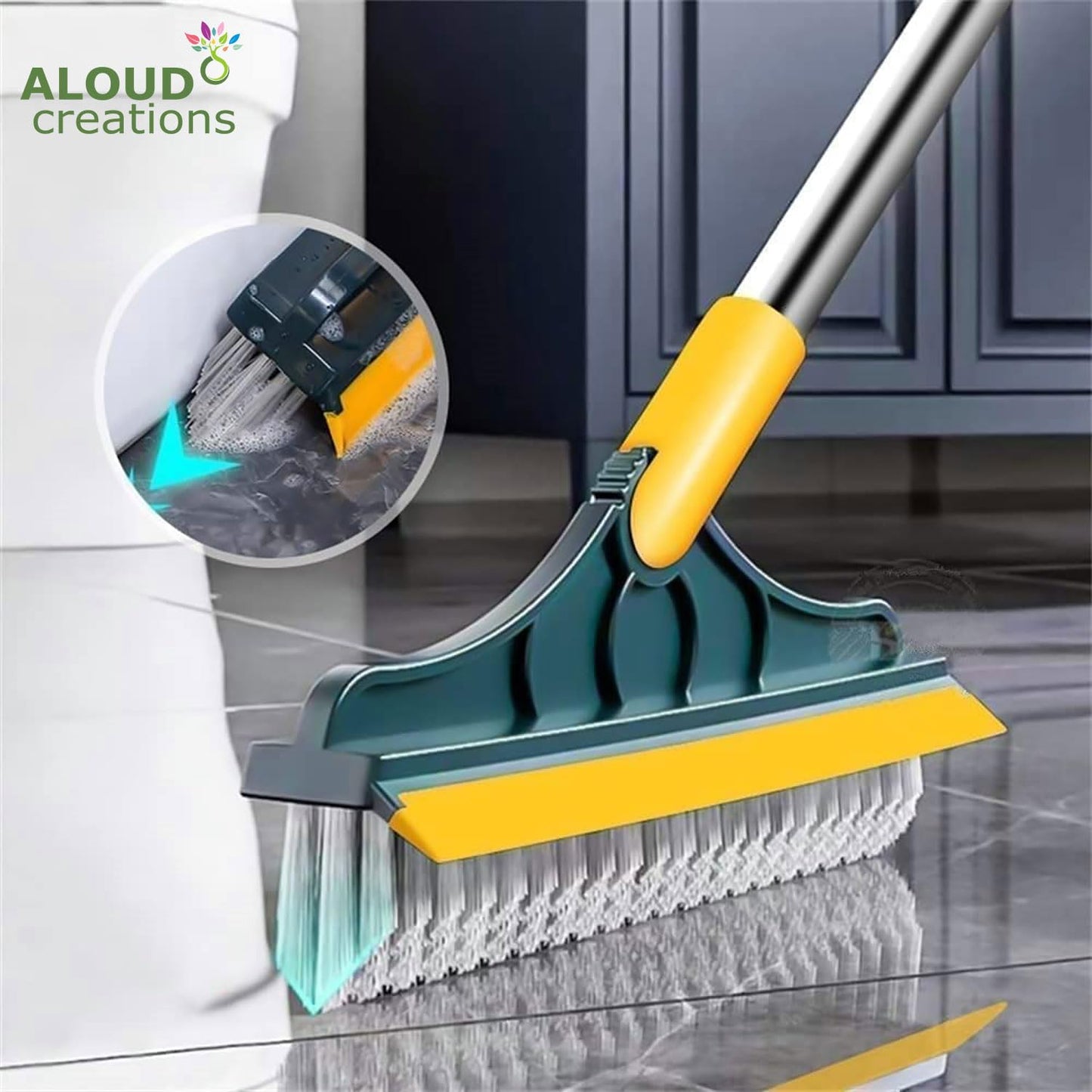 2 in 1 Tiles Cleaner Brush