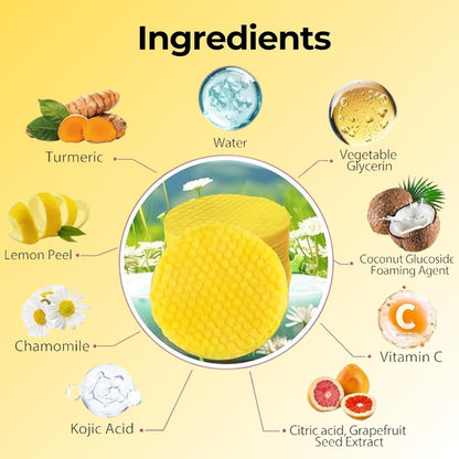 हल्दी कोजिक एसिड क्लींजिंग पैड्स