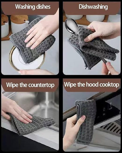 रसोई साफ करने वाला तौलिया (10 पीस)