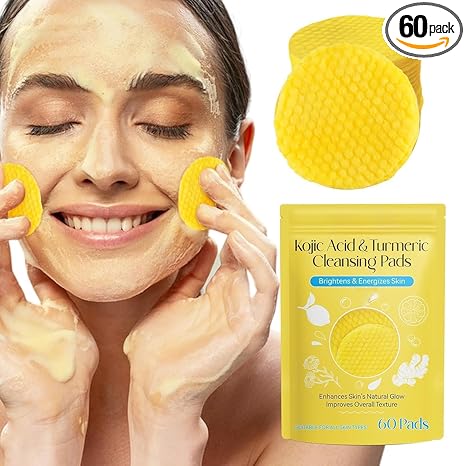 हल्दी कोजिक एसिड क्लींजिंग पैड्स