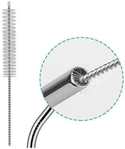 STEEL STRAW PACK OF {4}